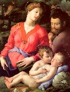 Agnolo Bronzino The Panciatichi Holy Family Spain oil painting reproduction